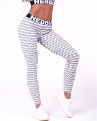 NEBBIA Boho Style 3D pattern leggings